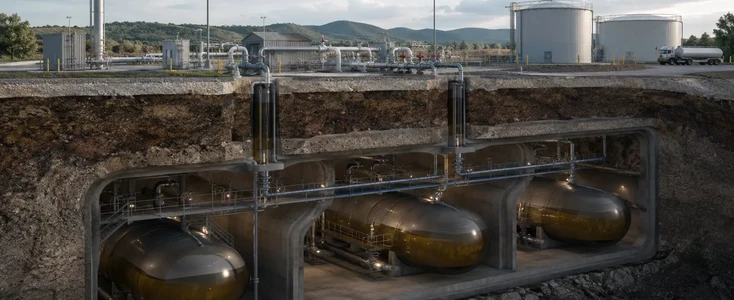 З початку 2027 року Україна запускає експериментальний проєкт з підземного зберігання палива